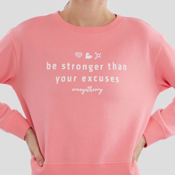 Orange theory pullover - Picture 2 of 3